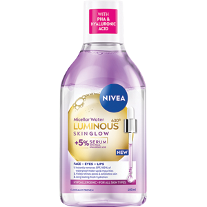 Nivea pl.voda 400ml Micel.Lum.Skin Glow