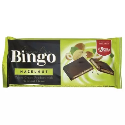 Leona čokoláda bingo hazelnut 90g