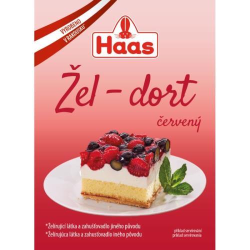 HAAS žel-dort červený 11g