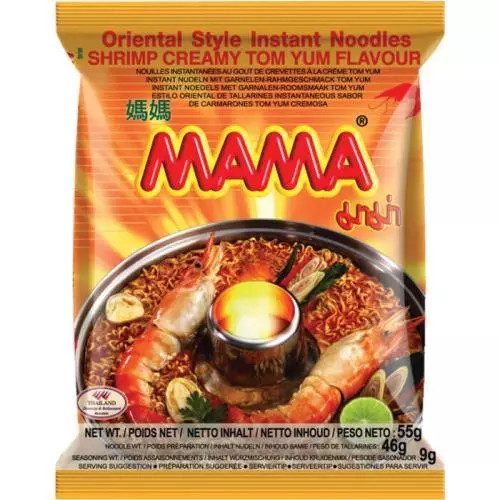 MAMA instantnínudle s příchutí krevetí creamy tom yum 55g