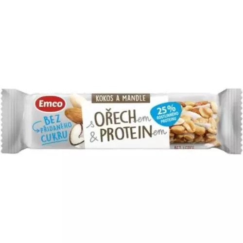Levně Emco tyčinka protein kokos 35g