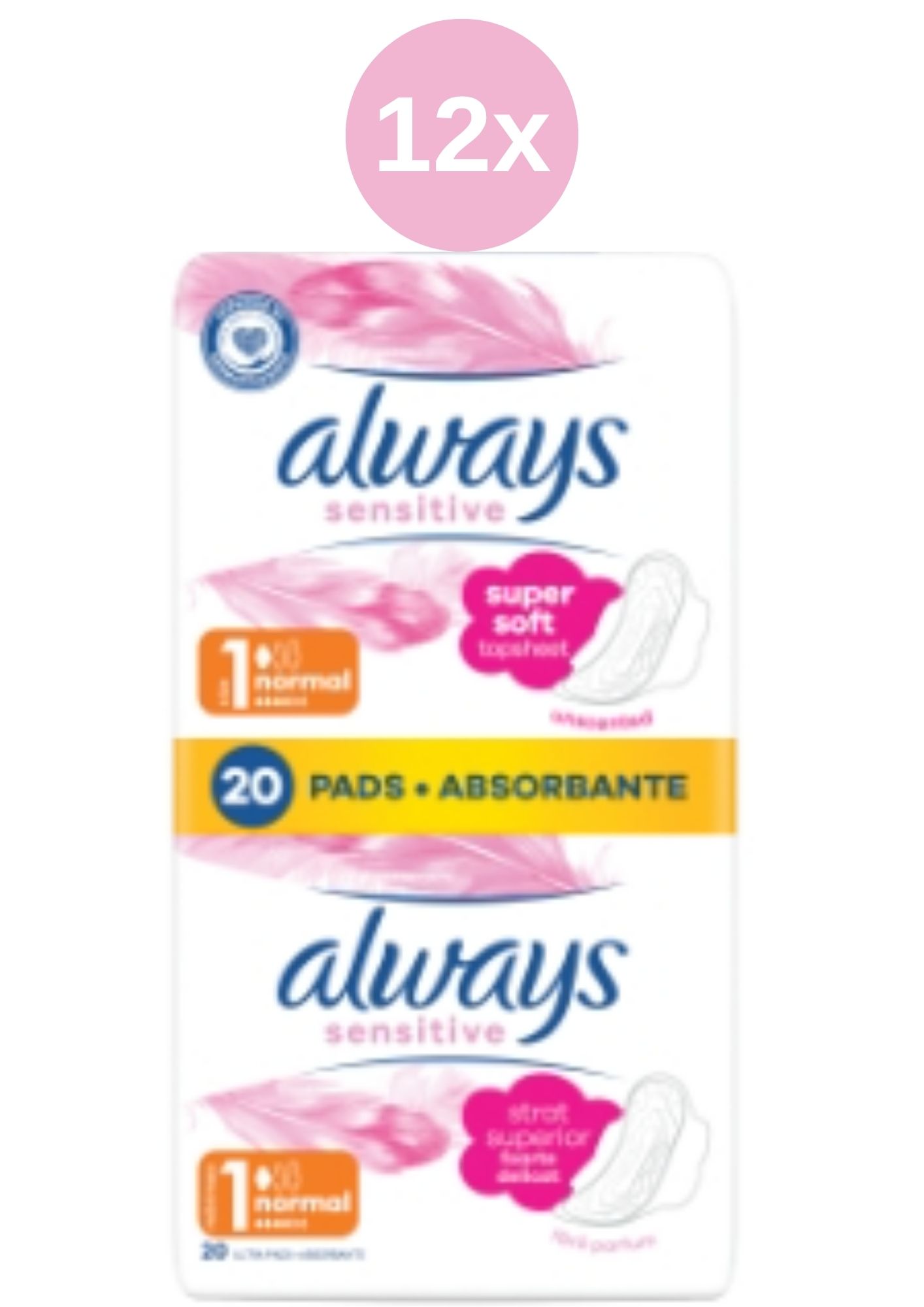 Levně Always vložky 12x(20kd/fol) UltraDuo sensit