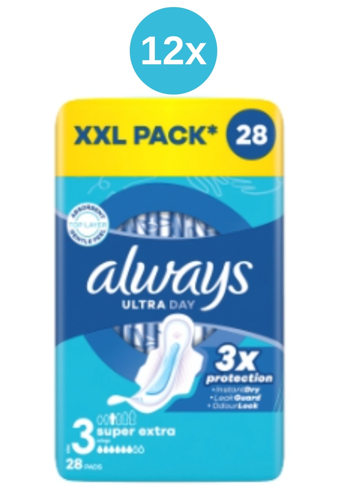 Levně Always vložky 12x(28ks/fol) Ultra Extra
