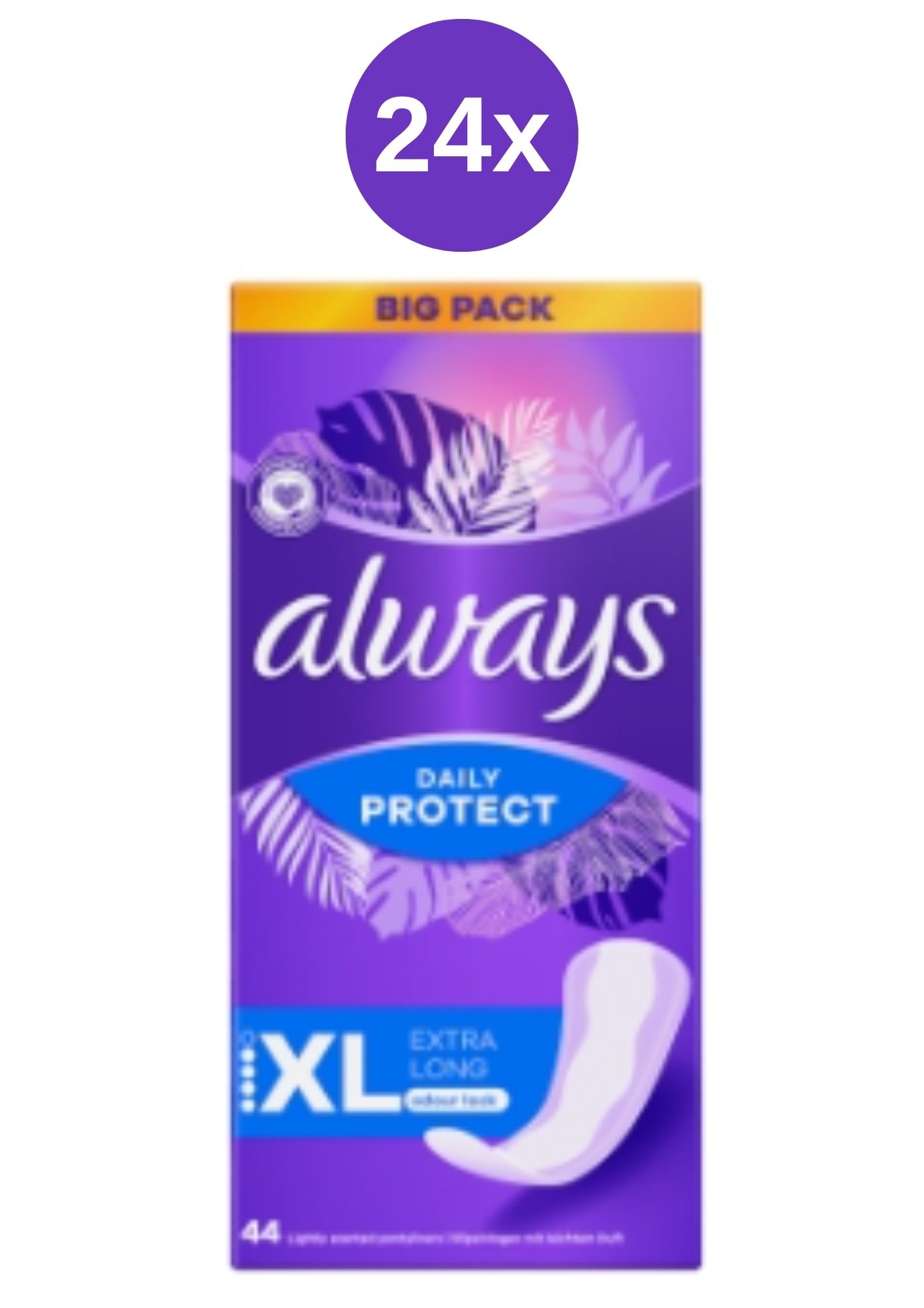 Levně Always vložky 24x(44ks/kra) Slip Ext Long
