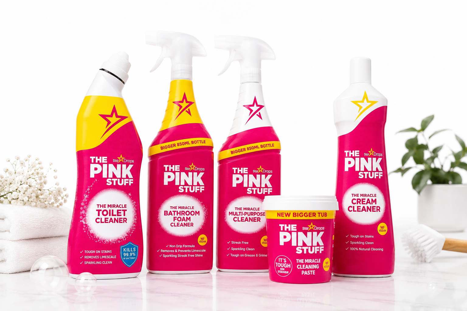Pink Stuff – Kompletní úklidový set