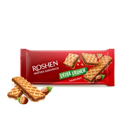 Levně ROSHEN Crunch Hazelnut 146 g