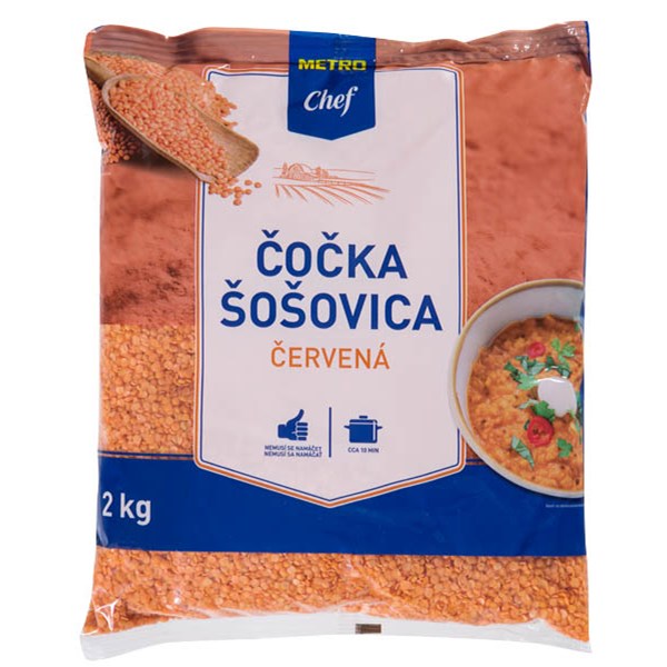 METRO Chef Čočka červená 2 kg