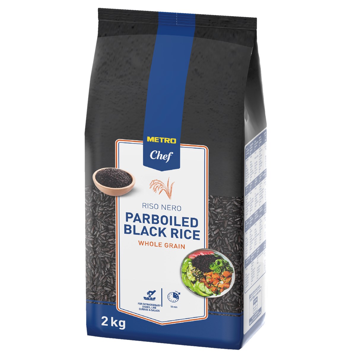 METRO Chef Black Parboiled Rice 2 kg