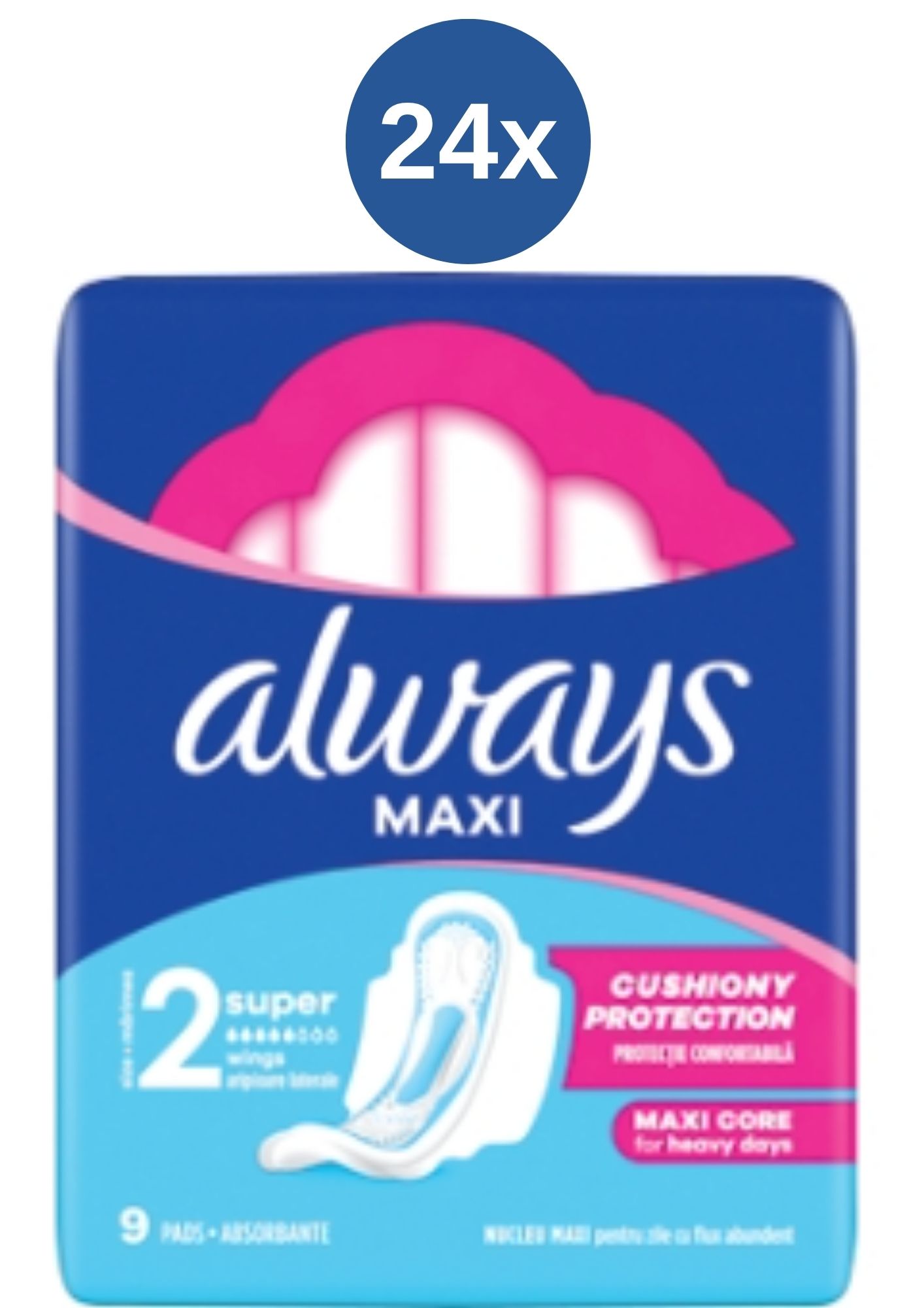 Levně Always vložky Classic 24x9ks Maxi