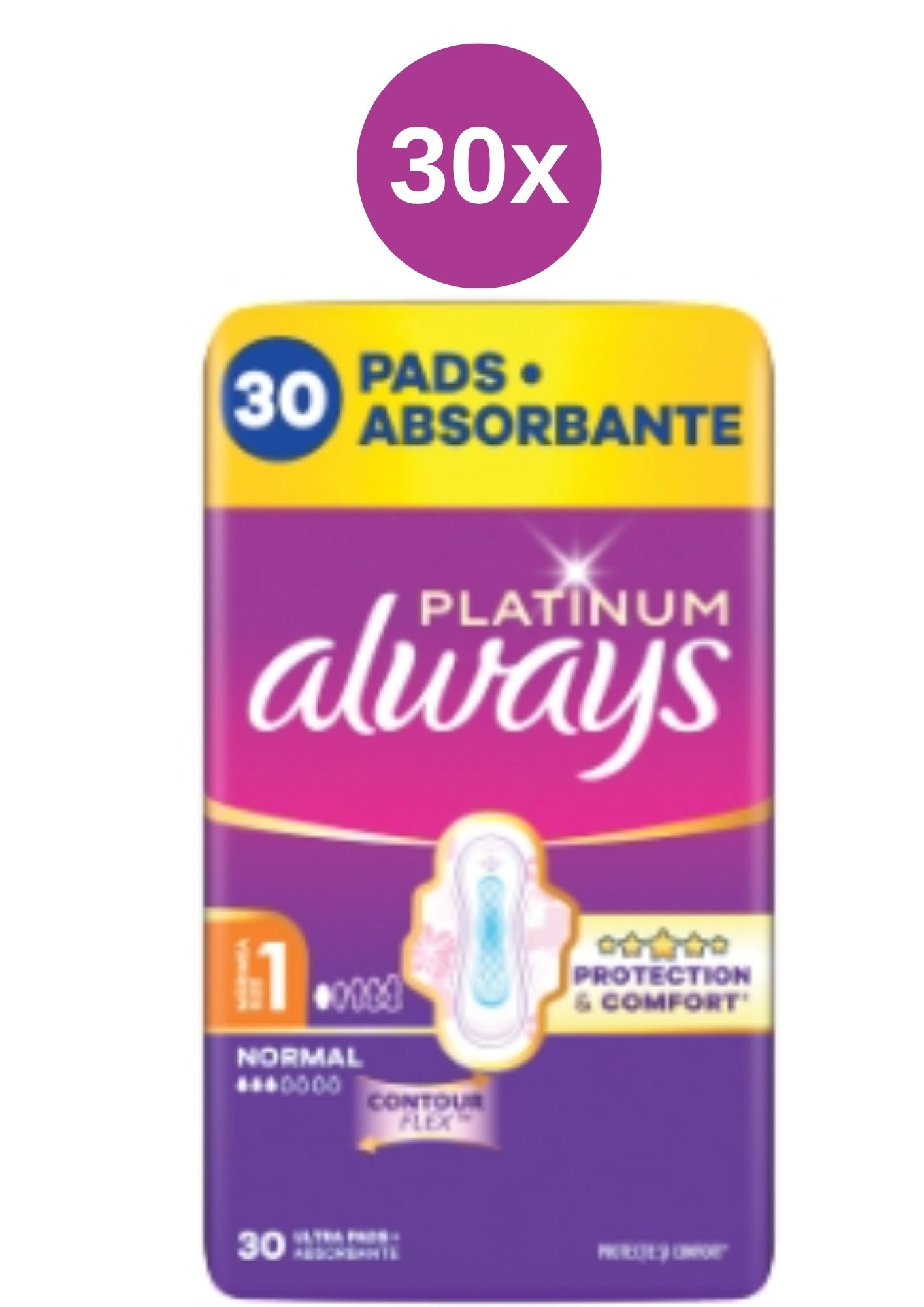 Levně Always vložky Platinum 30x(30ks/fol)Normal
