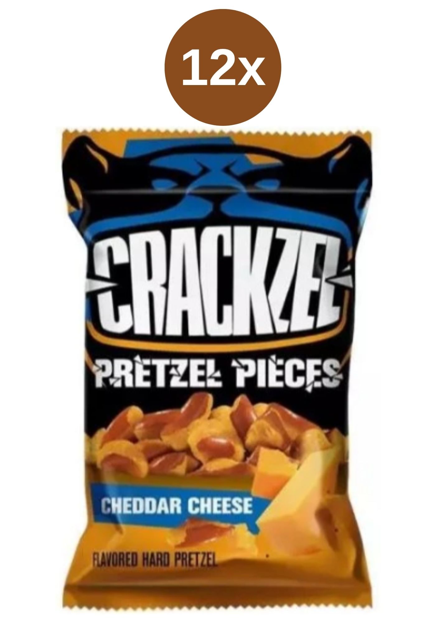 Levně Crackzel preclíky cheddarové sýr 12x65g