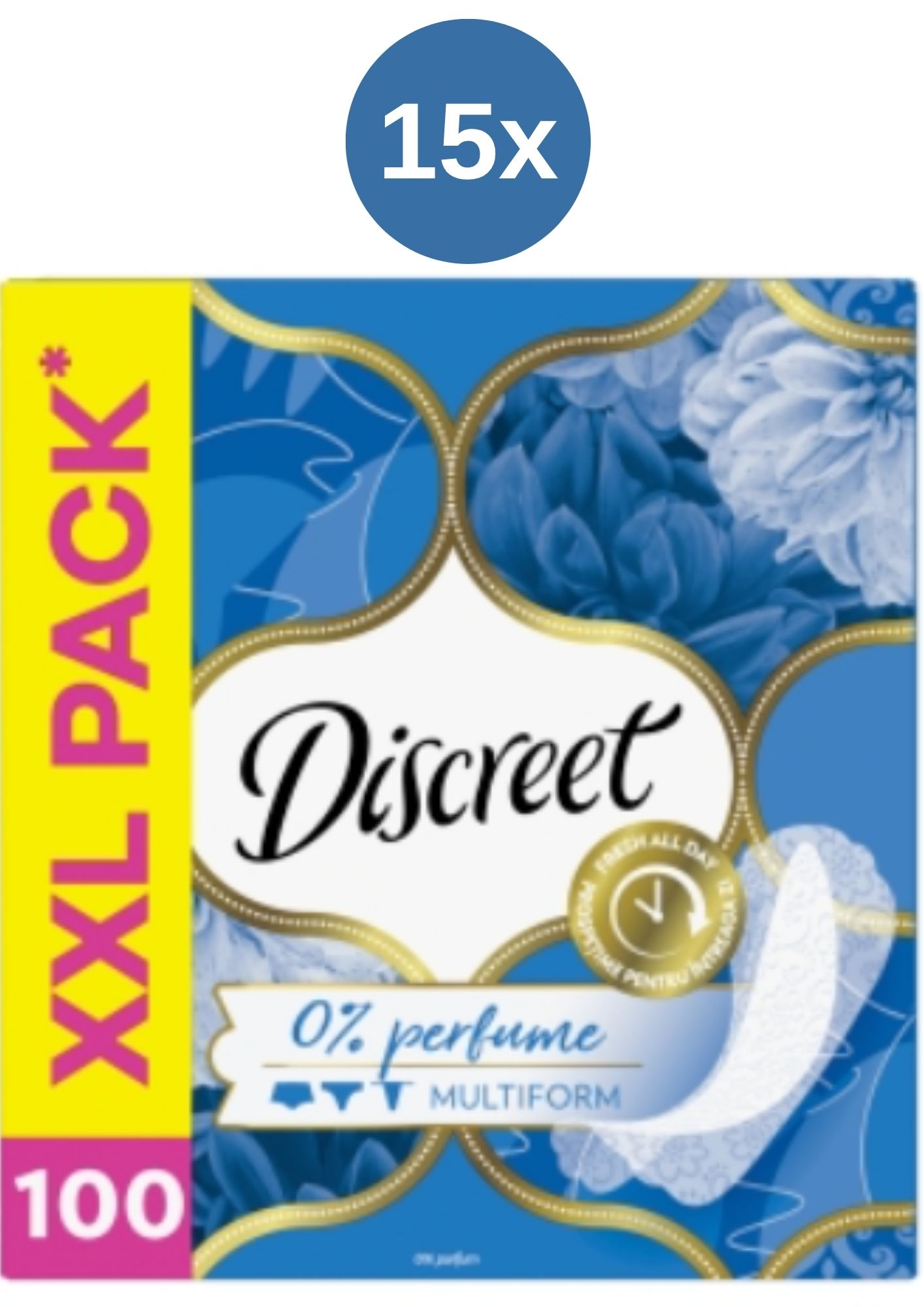 DISCREET VLOŽKY 15x100ks SLIP AIR
