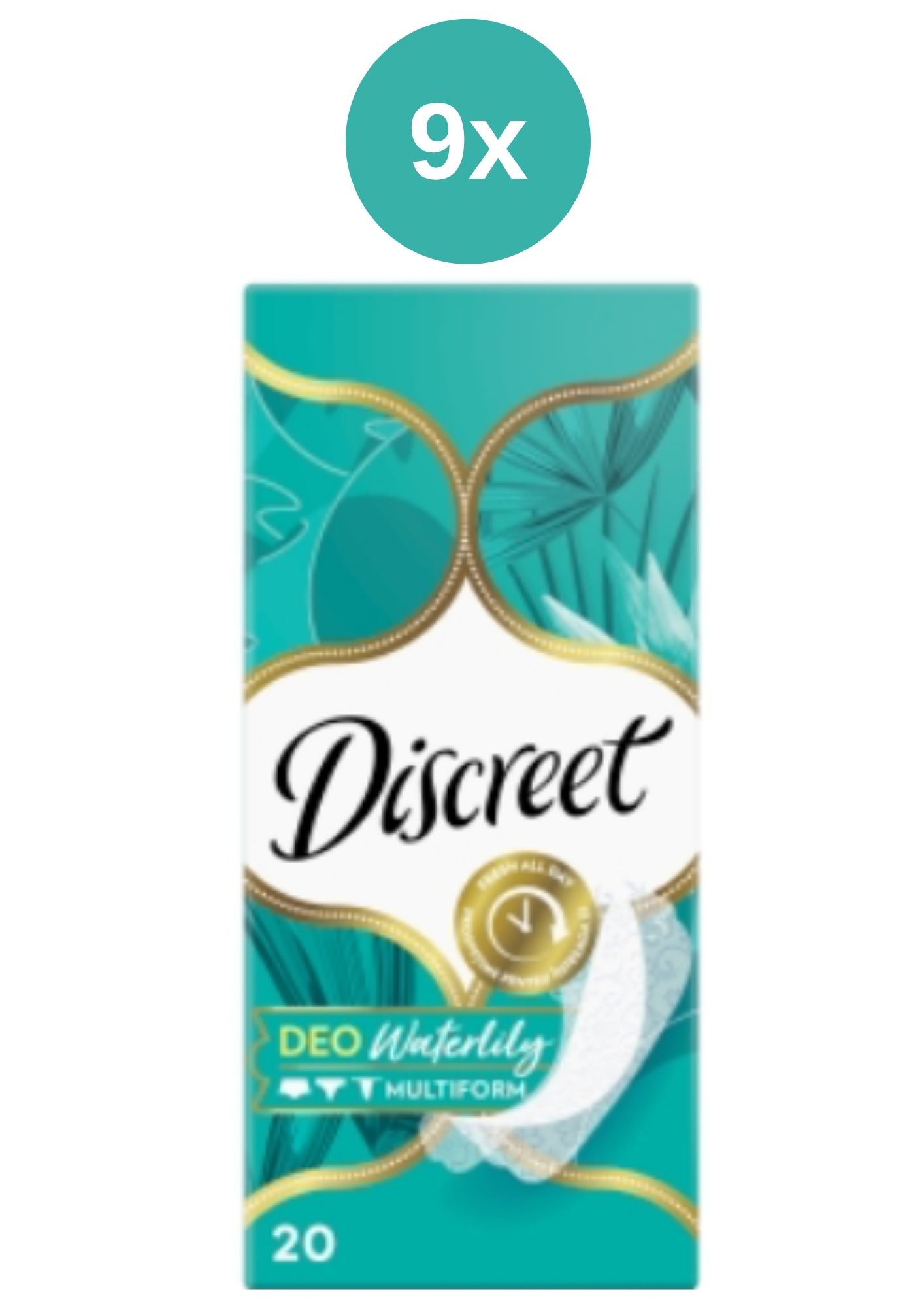 Discreet Intimky 9x20ks Waterlily Deo