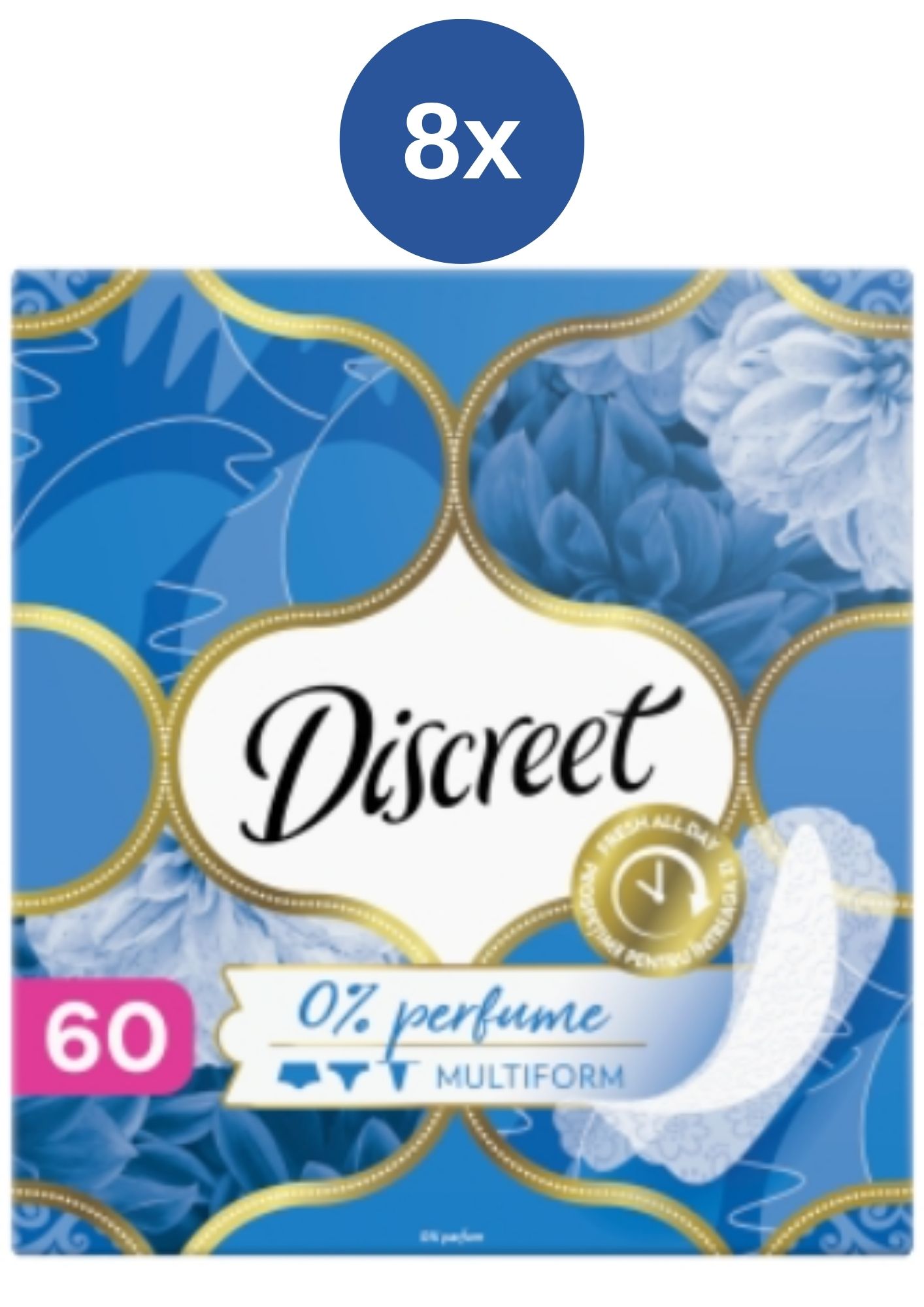 Discreet vložky 8x(60ks/kra) Slip Air