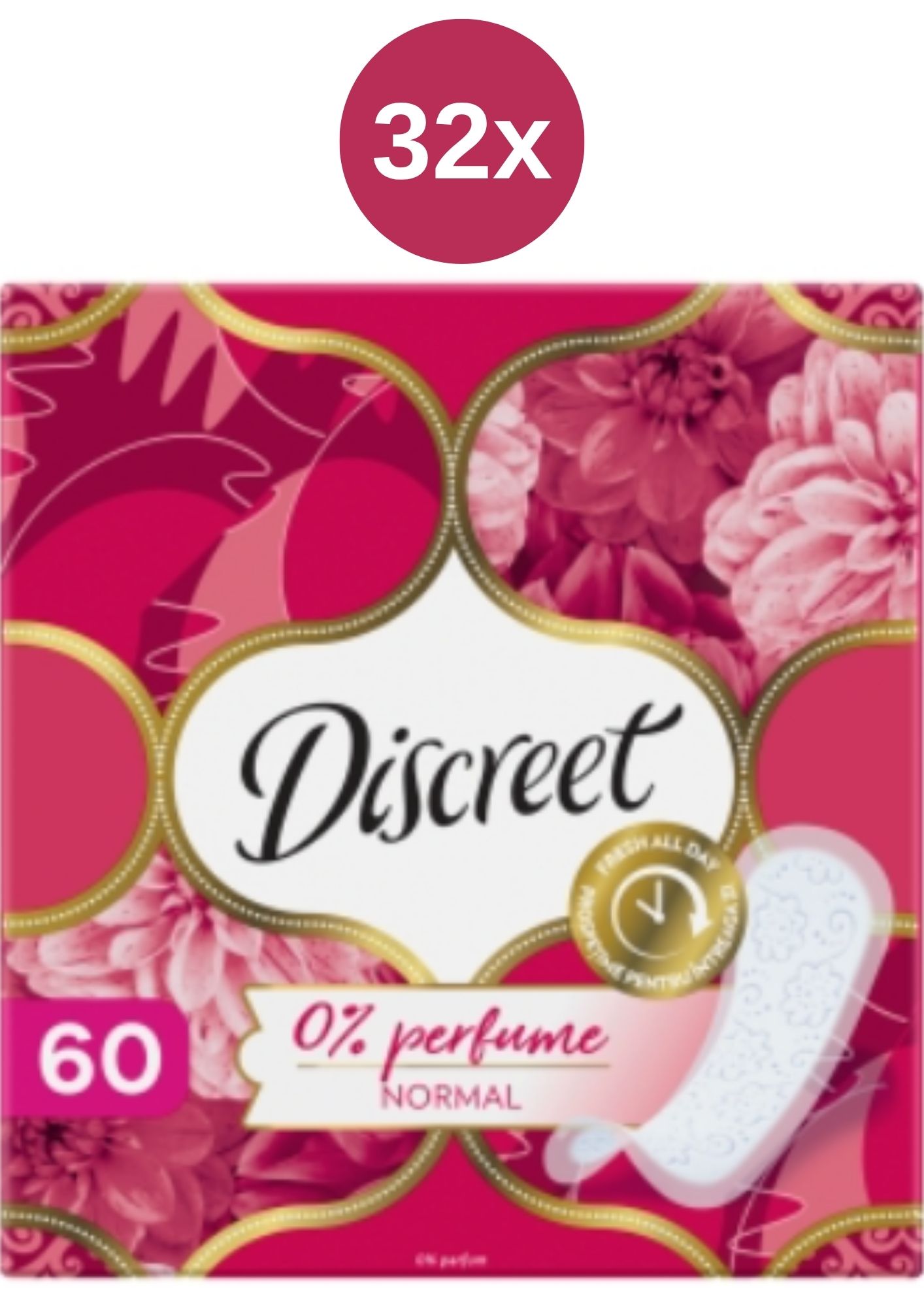 Discreet vložky 32x(60ks/kra) Slip Normal