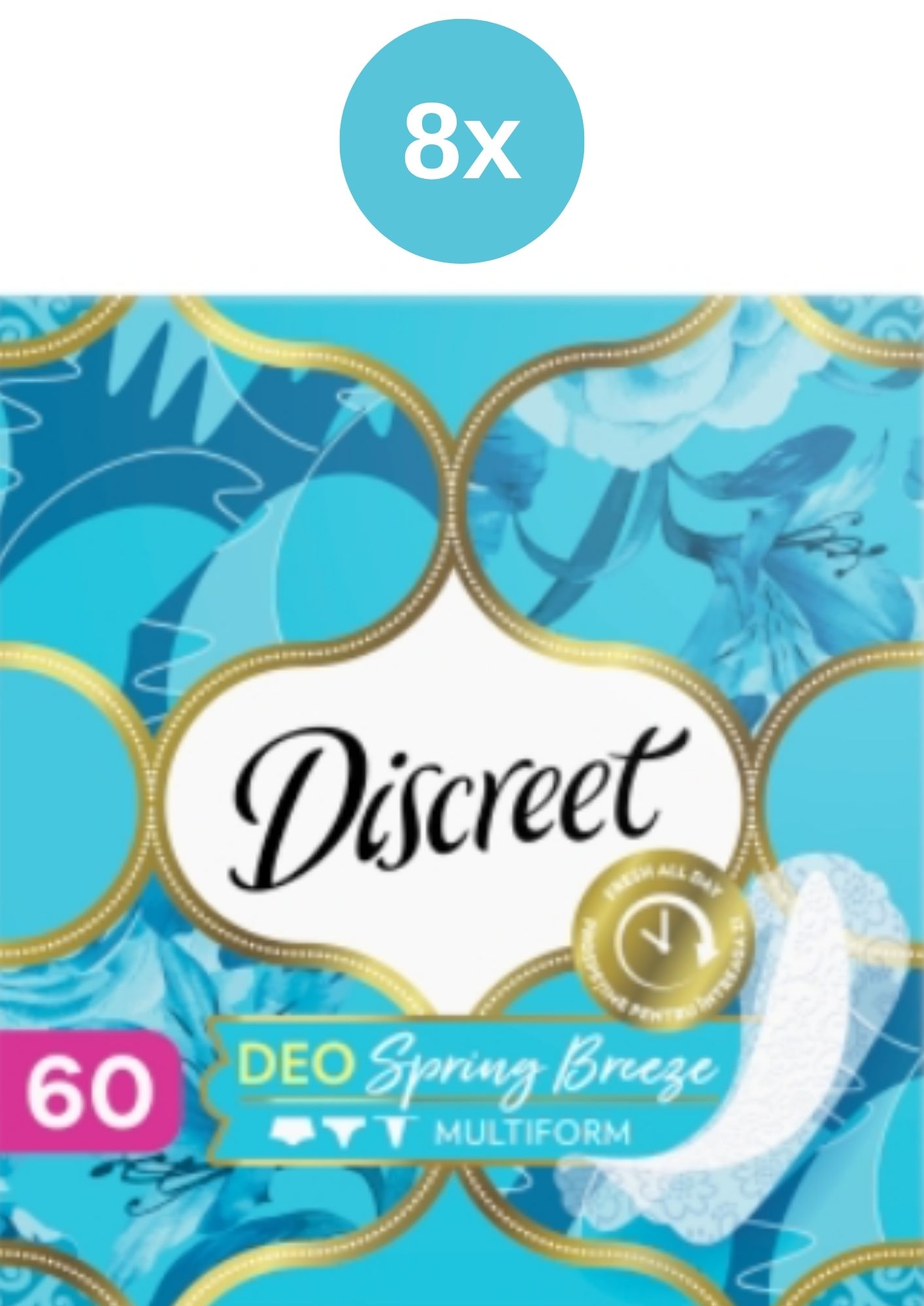 Discreet vložky 8x(60ks/kra) Slip Spring