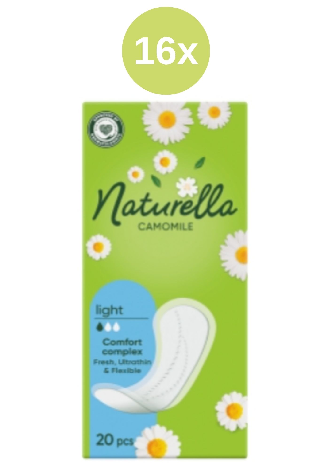 Naturella intim Cam 16x(20ks/kra) Light