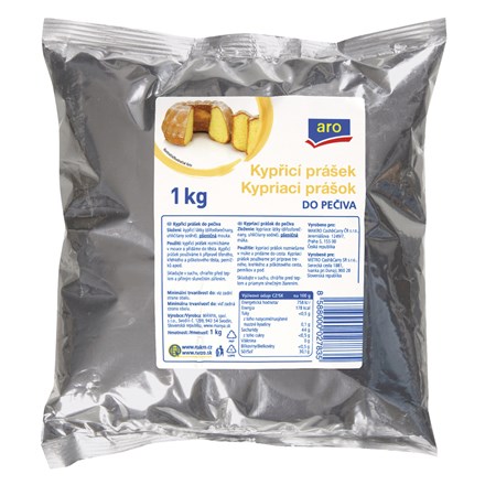 aro Kypřící prášek do pečiva 1 kg