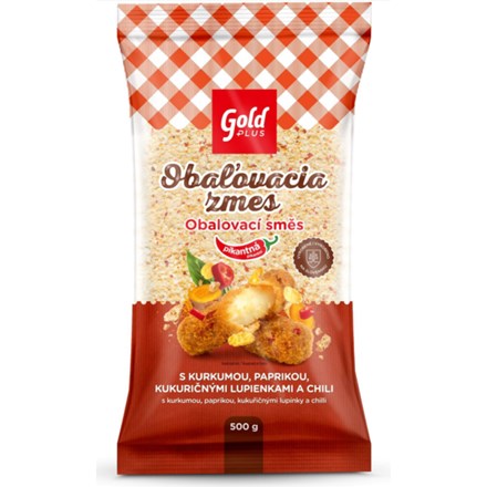 Gold Plus Obalovací směs s kurkumou, paprikou, cornflakes a chili 500 g