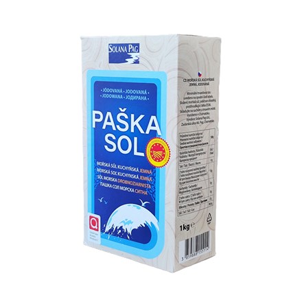 Solana PAG Mořská sůl jemná 1 kg