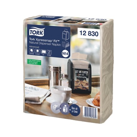 TORK Xpressnap Ubrousky 2vrstvé natural 720 ks