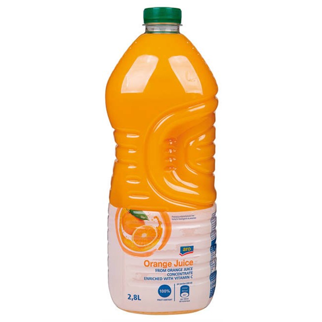 aro Šťáva 100 % pomeranč 2,8 l
