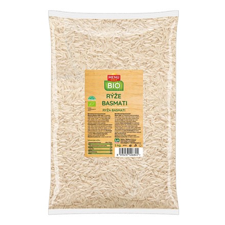 MENU GOLD BIO Rýže basmati 5 kg