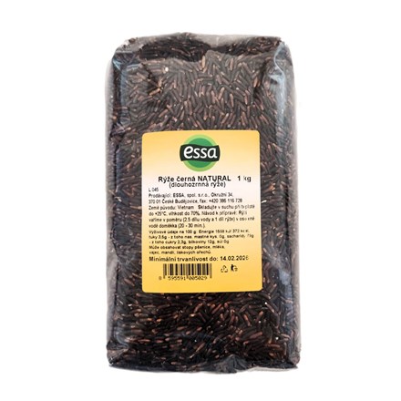 essa Rýže černá natural 1 kg