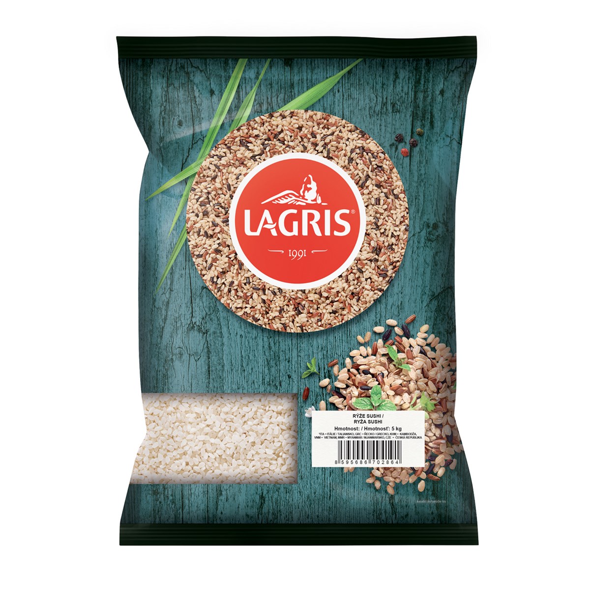LAGRIS Rýže Sushi 5 kg