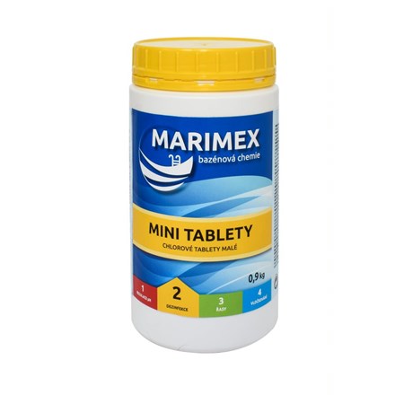 MARIMEX Chlorové tablety malé MINI TABLETY 0,9 kg