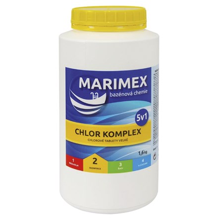 Chlor komplex 5v1 Marimex 1,6 kg 1 ks