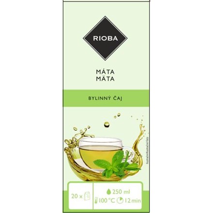 RIOBA Čaj máta 30 g