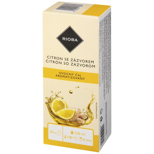 RIOBA Čaj citron zázvor 40 g