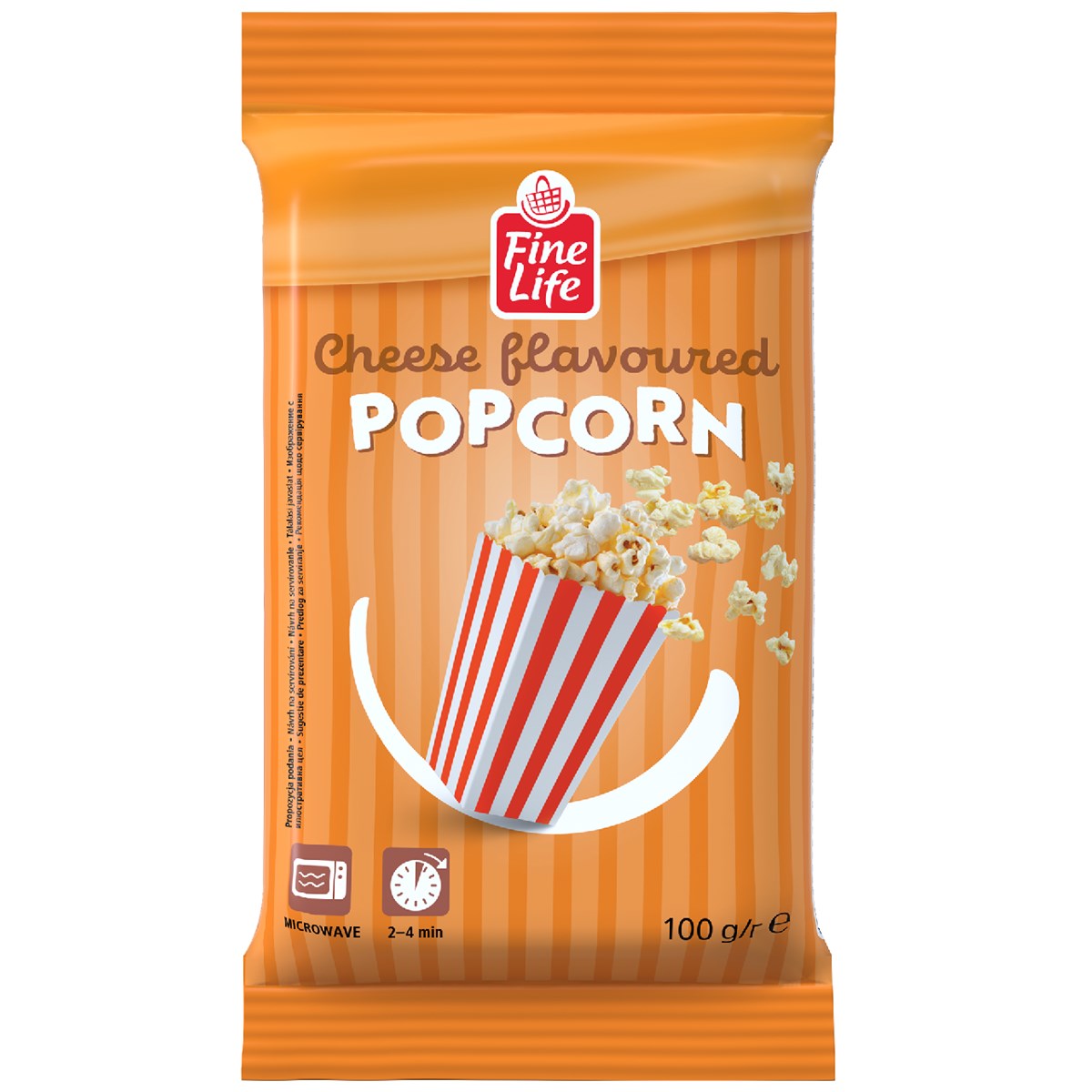 Fine Life Popcorn sýrový 100 g