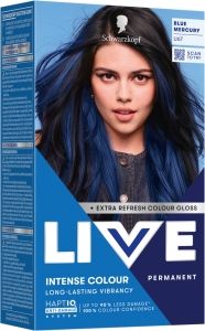 LIVE INTENSE U67 METALICKÁ MODRÁ 60 ML -N