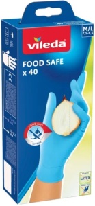 RUKAVICE JEDNORÁZ.FOOD SAFE 40 KS M/L
