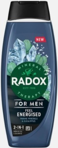 RADOX SPRCHOVÝ GEL PRO MUŽE FEEL ENERGISED 450ML
