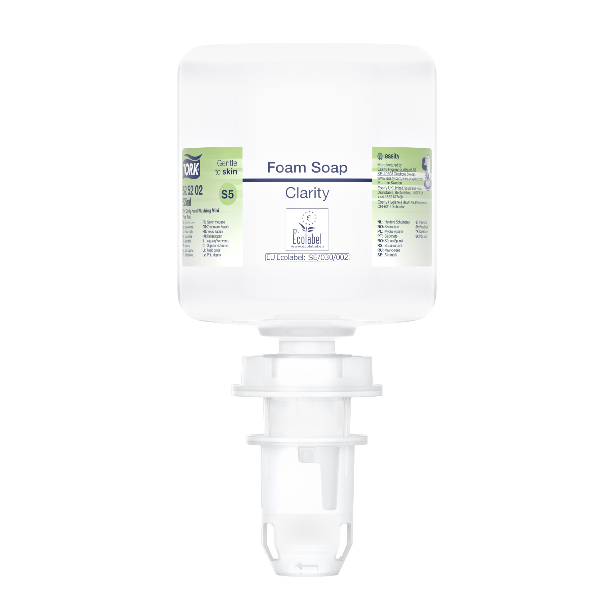 Bio pěnové ekologické mýdlo TORK Premium Clarity 525ml S5- 1ks