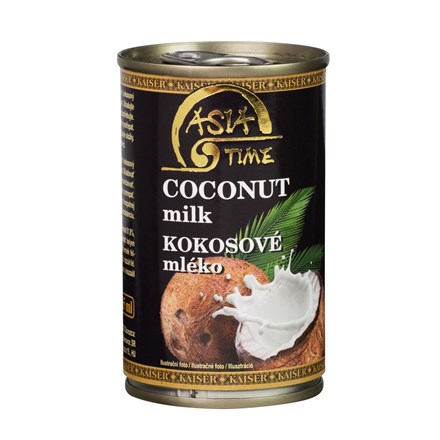 ASIA TIME Coconut Milk Kokosové mléko 165 ml EO