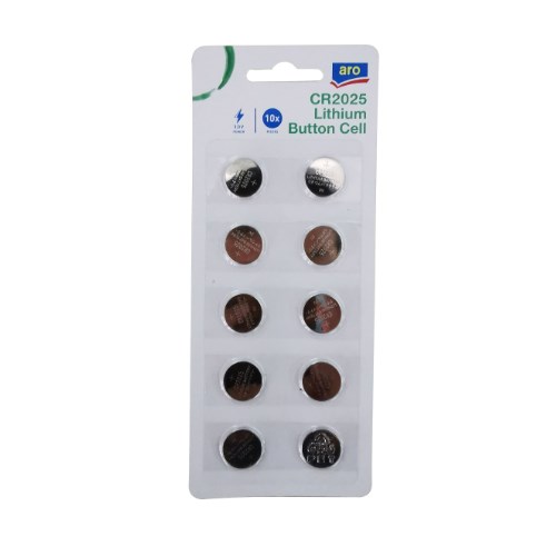 aro Baterie CR2025 Lithium 10 ks