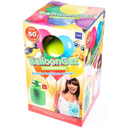 SMARTBALLOONS Helium 50 jednorázové 1 ks