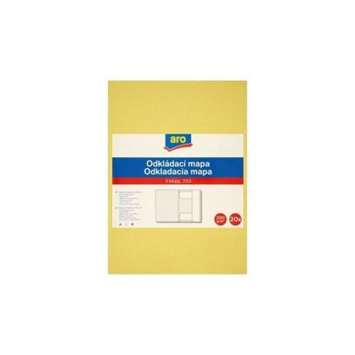 aro Odkládací Mapa 253 žluté 20 ks