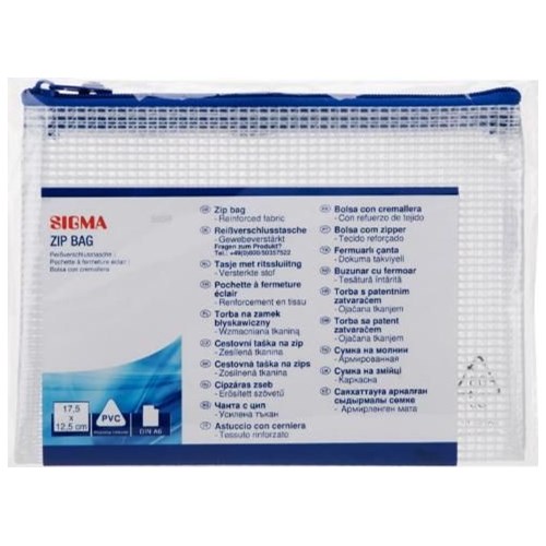 SIGMA Desky ZP03 A6 PVC zip 1 ks