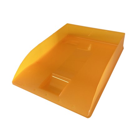 herlitz Zásuvka odkládací transparentní oranžová 1 ks