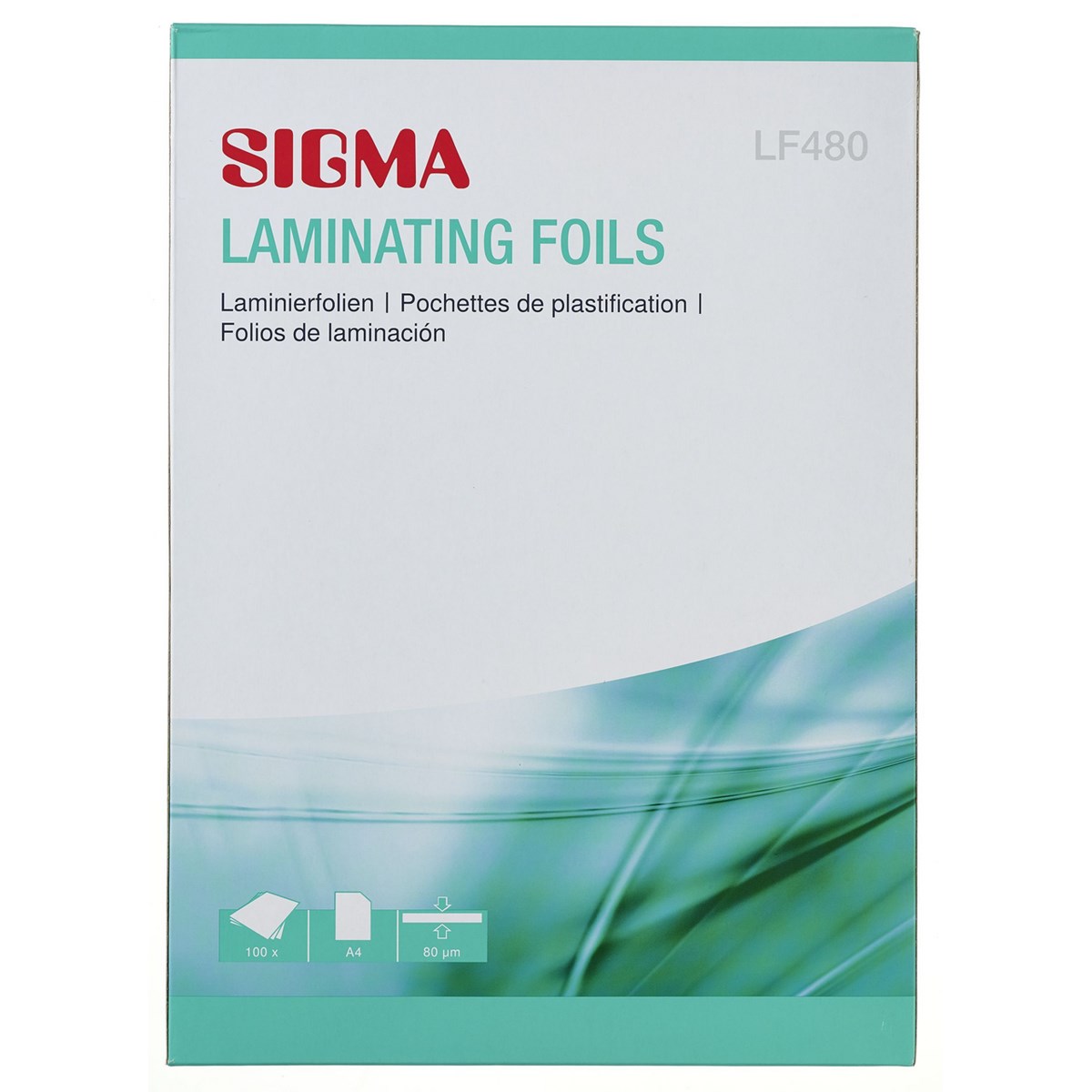 SIGMA Fólie do laminátoru LF480 A4 100 ks