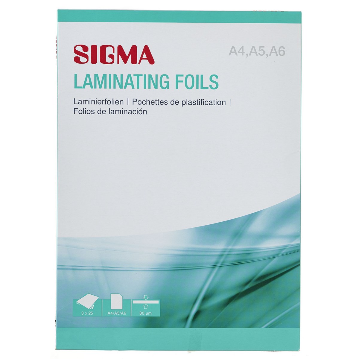 SIGMA Lamin Film A4,A5,A6/80 micro 1 ks