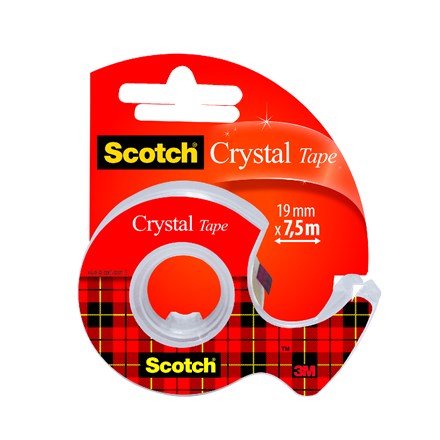 Scotch Crystal Páska lepicí 19 mm x 7,5 m 1 ks