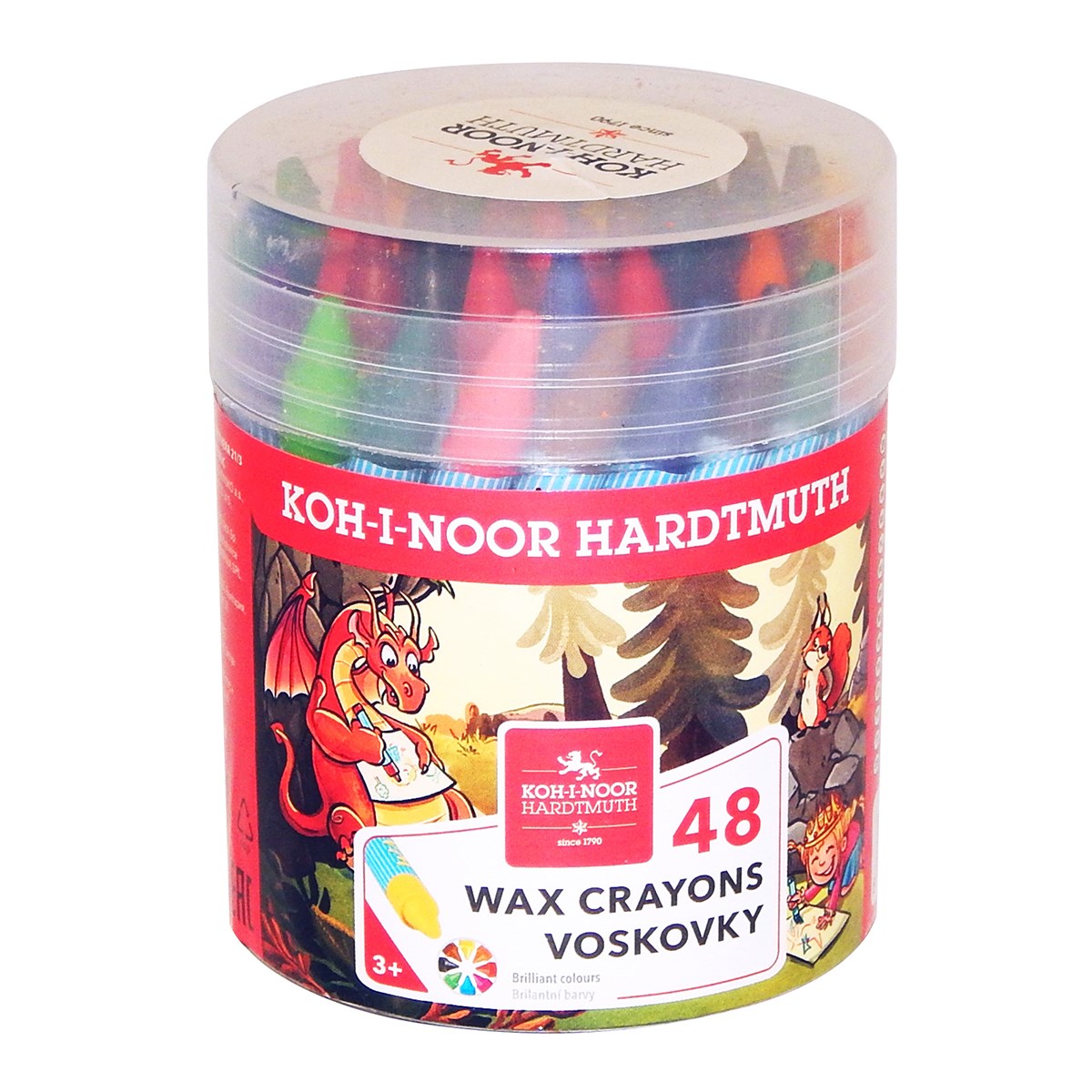 Pastelky voskové sada (48ks)