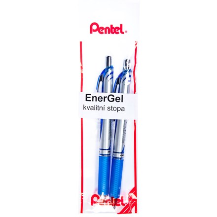 Pentel EnerGel Pero 0,7 mm modré 2 ks
