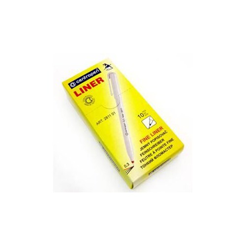 centropen Liner 2811 černý 10 ks